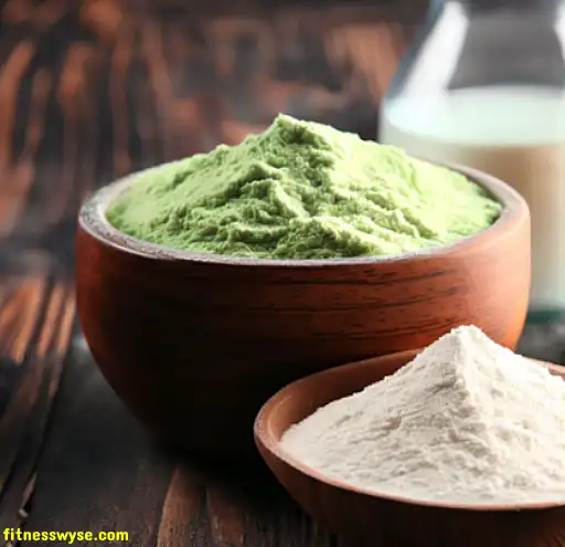 Mix L-Glutamine with Greens Powder