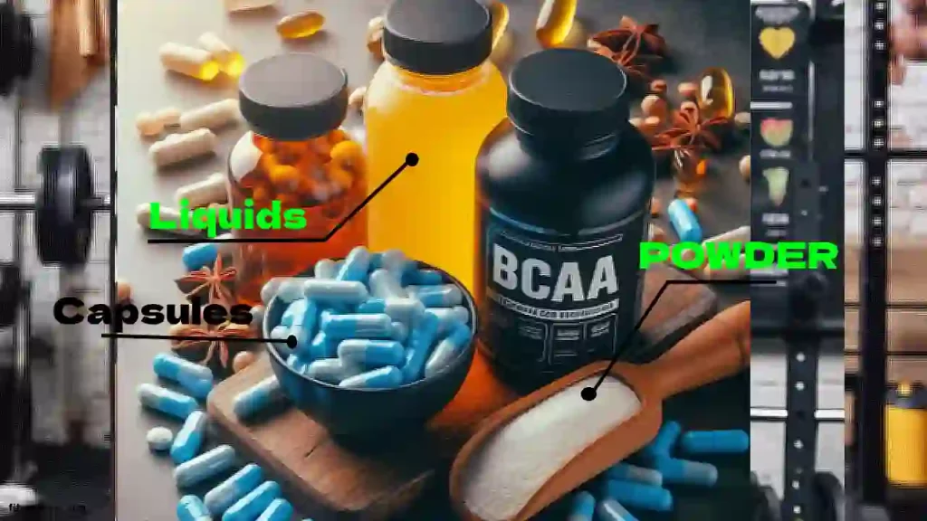 bcaa Liquids , Capsules , and powder